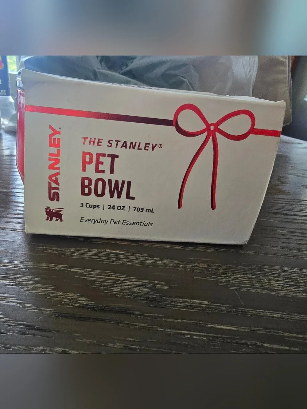 Stanley Red Pet Bowl - Stainless Steel Insert